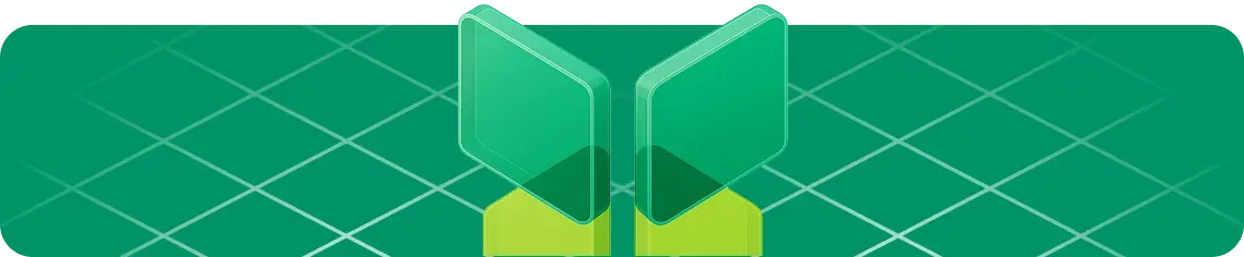 OpsWerks green geometric design representing scalable infrastructure