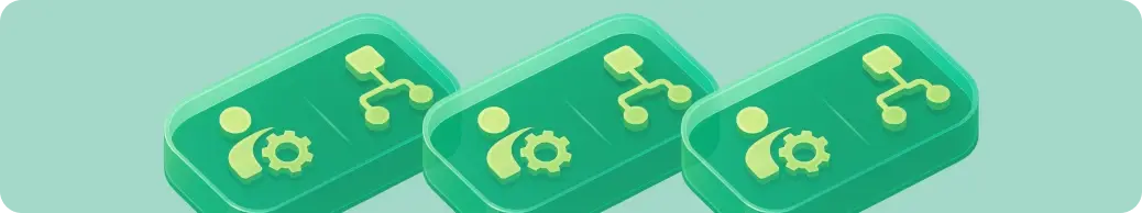 OpsWerks green gear illustration representing DevOps and SRE operations